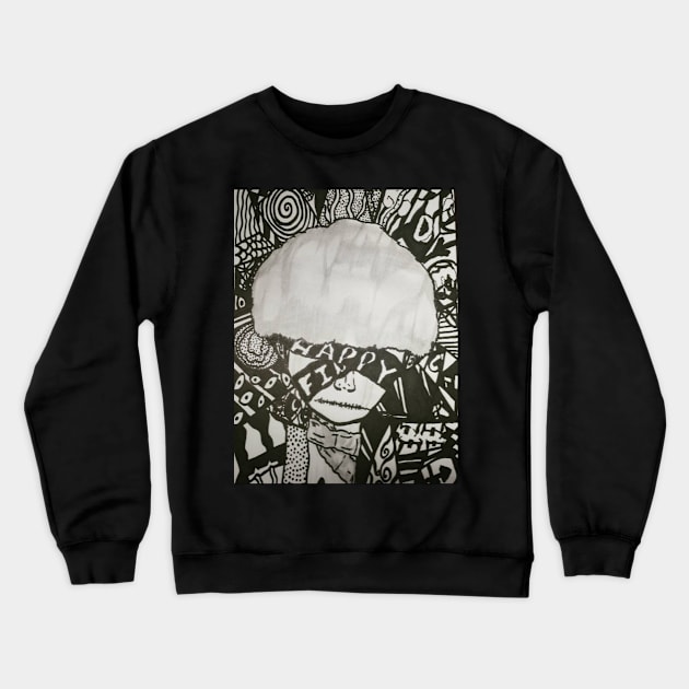 Expressionless Crewneck Sweatshirt by RenninAldreyi